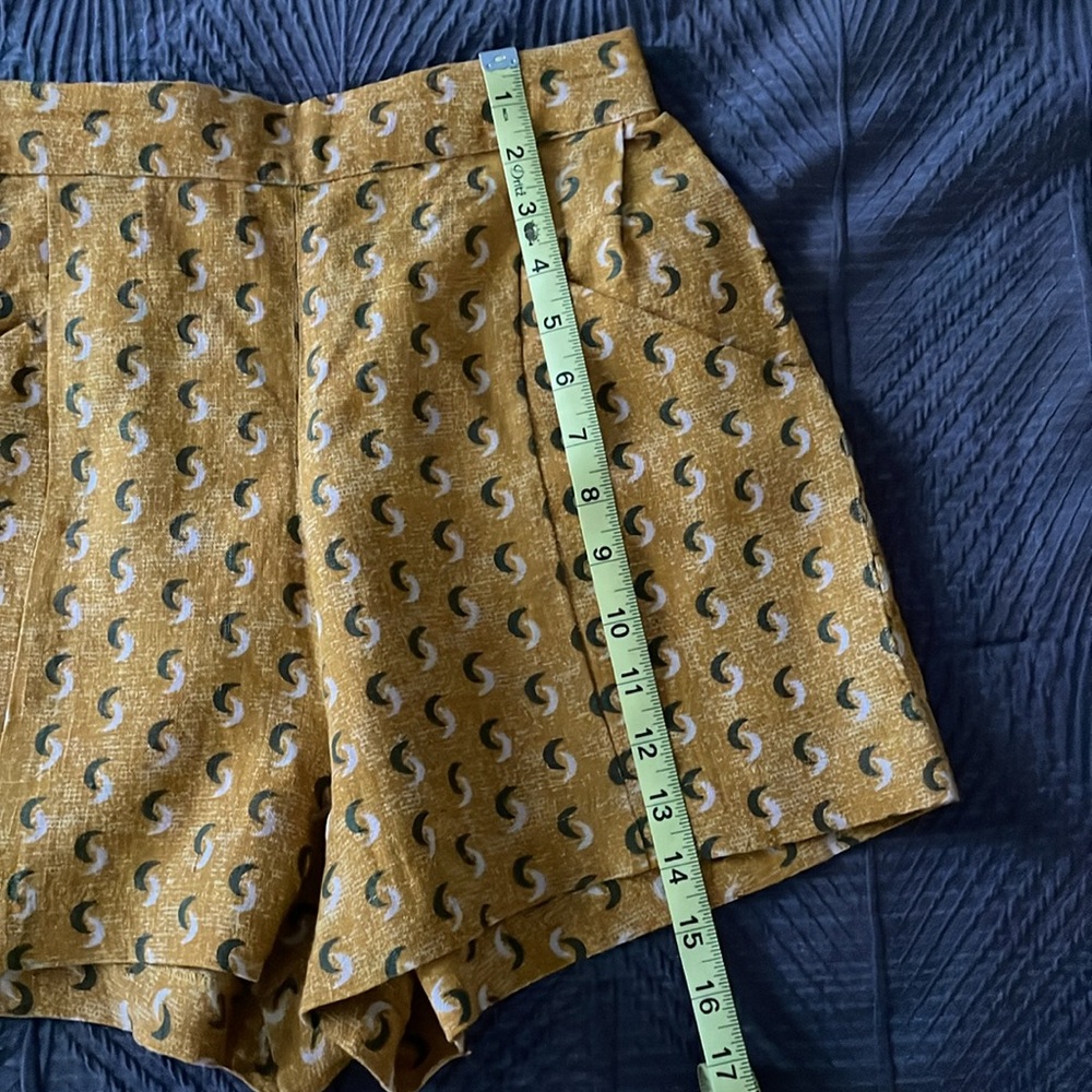 Vetta Patterned High Rise Shorts - XS - Picture 5 of 6